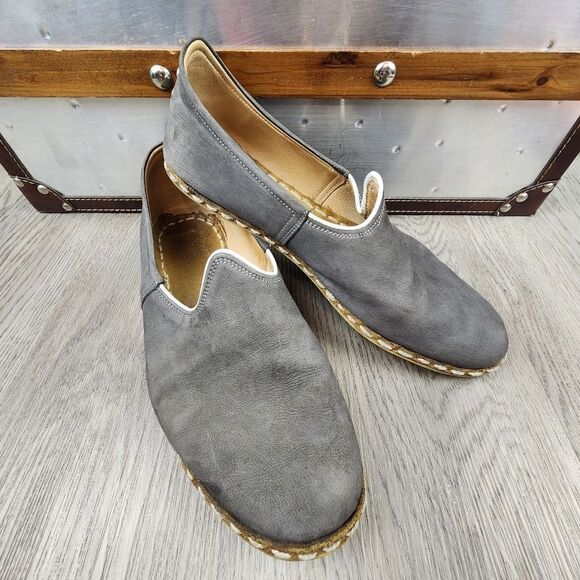 Rafik Galata Leather Loafers Size 10.5 - Picture 1 of 10